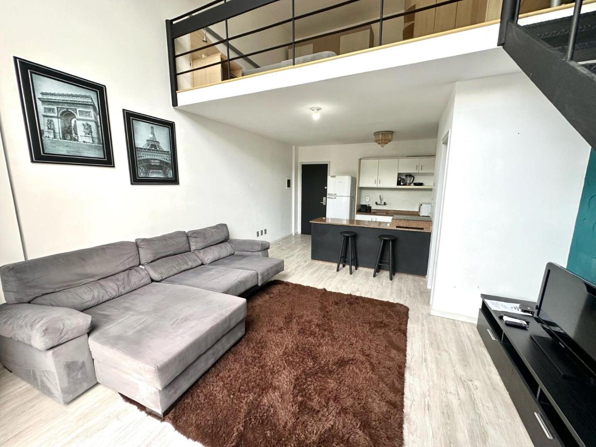 Saint Sebastian Flat 603- Com Hidro! Ate 3 Pessoas, Duplex, No Centro Villa Jaraguá do Sul Exterior photo