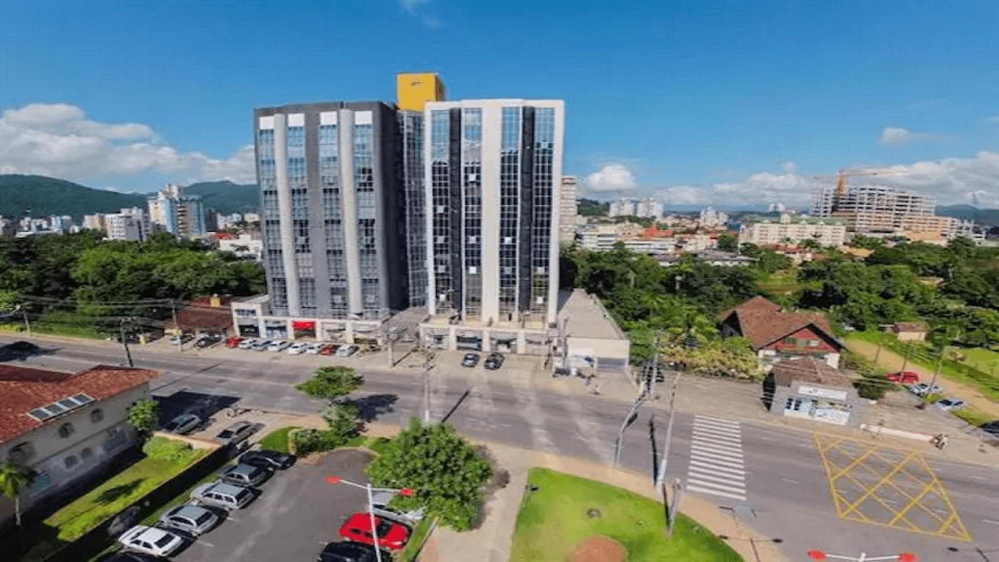 Saint Sebastian Flat 603- Com Hidro! Ate 3 Pessoas, Duplex, No Centro Villa Jaraguá do Sul Exterior photo